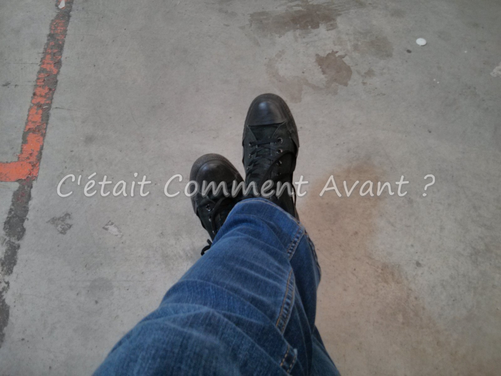 reprise du boulot = reprise des converses!